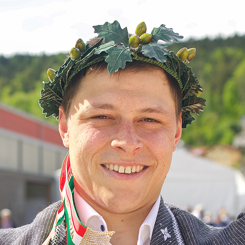 Schwingerportrait von Monney Branighan | Schlussgang